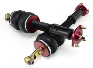Lexus GS300 Coilover Suspension Kit - Rear - Air Lift - Air Lift Performance with Adjustable Monotube - Black and Red - `98-`05